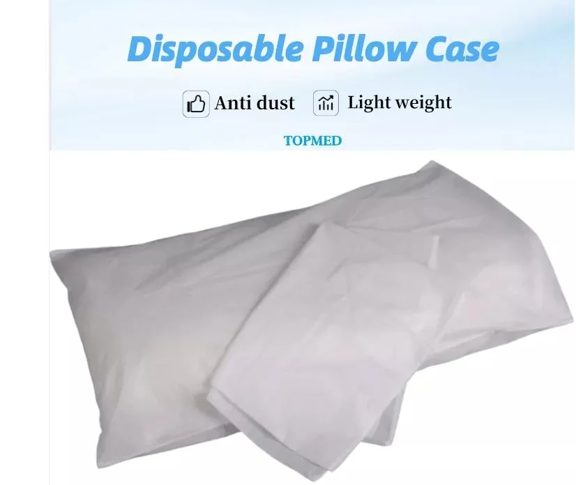 Disposable Pillowcase Pillow Cover for Hotel Hospital SPA Beauty Salon