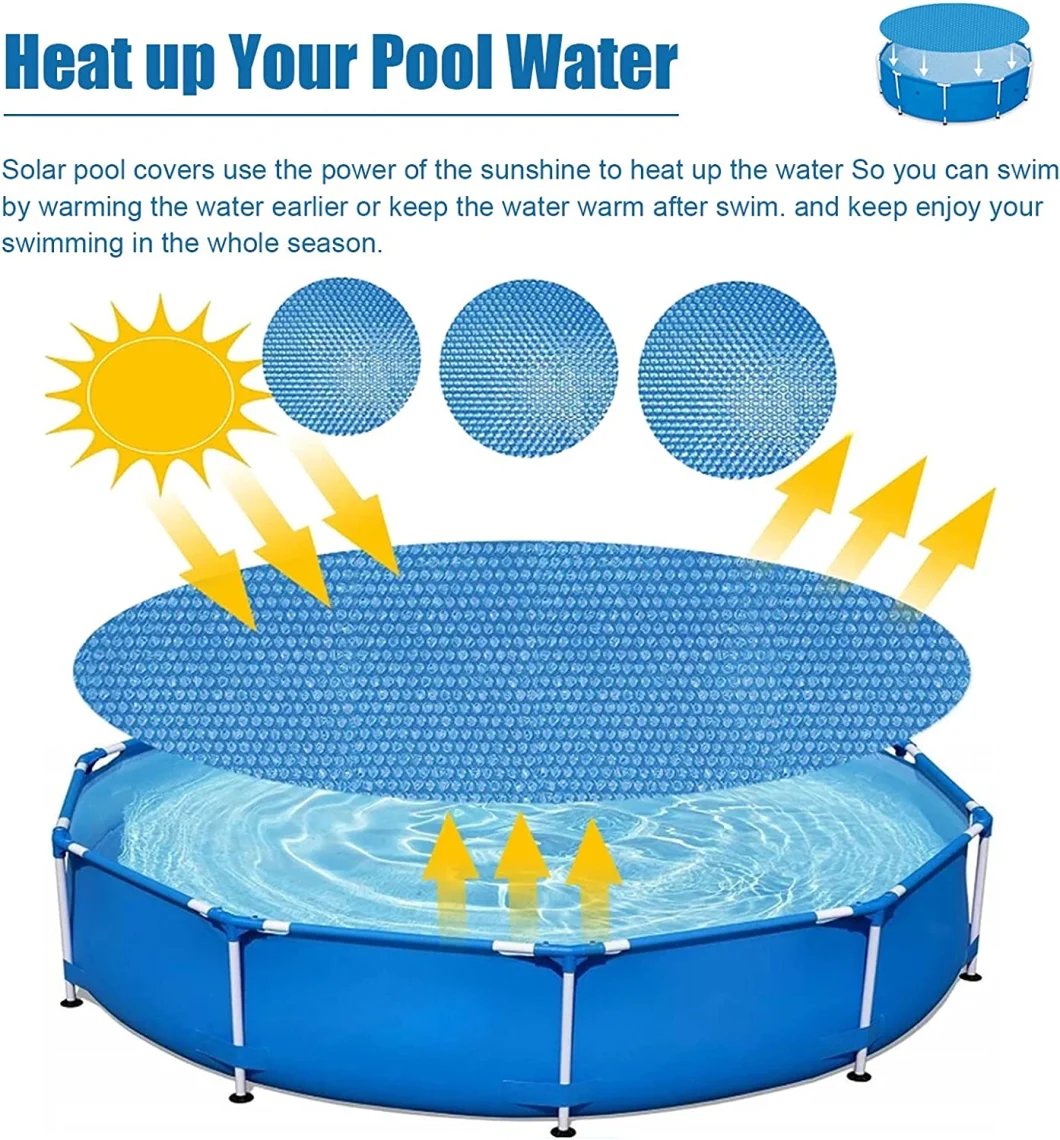 Upgraded Solar Pool Hot Tub Blanket Covers Solar Pool Cover