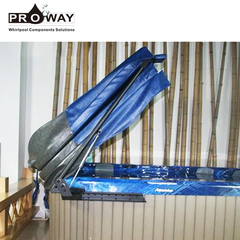 Proway Hot Sale Black SPA Cover Lifter, Aluminium Hot Tub Cover Lifter (JZ0011B)