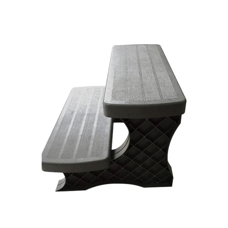 Eco-Friendly Popular PP Outdoor SPA Swim Stairs Plastic SPA Steps