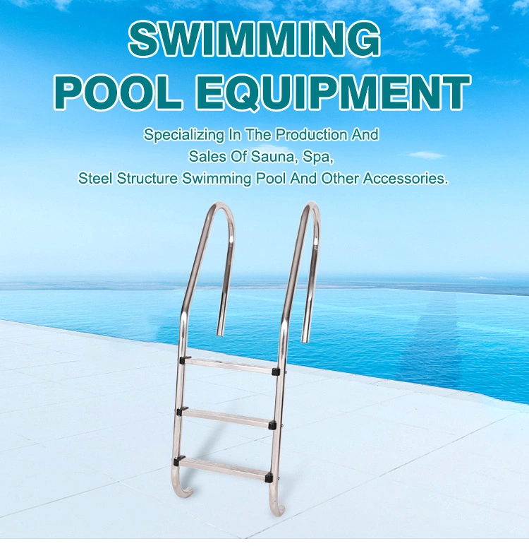 Sales Promotion Easy Install Anti-Slip Stainless Steel Swimming Pool Ladder