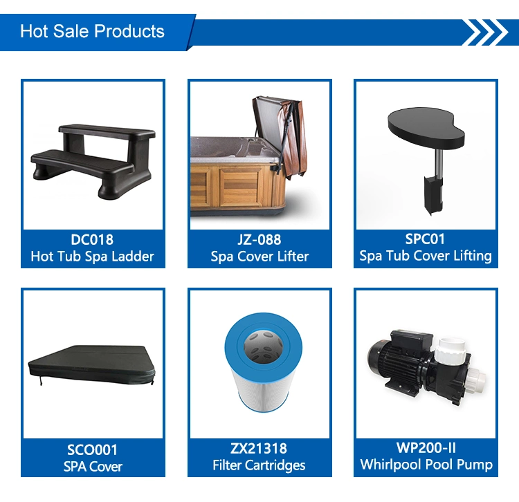 Proway Hot Sale Black SPA Cover Lifter, Aluminium Hot Tub Cover Lifter (JZ0011B)