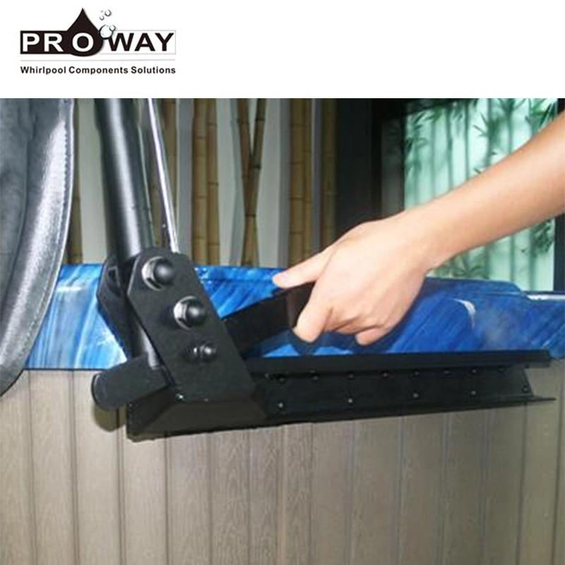 Proway High Quality Black Aluminium SPA Hot Tub Cover Lifter (JZ0011B)