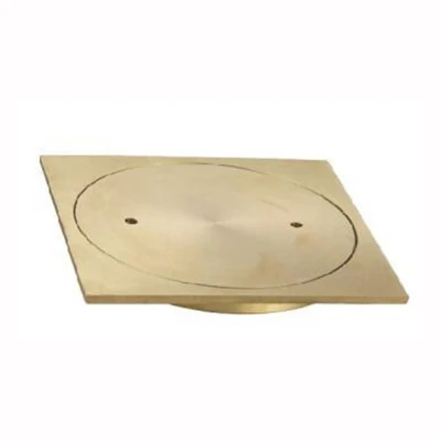 Hot Sale Brass Square Floor Drain Cover with Nature Color