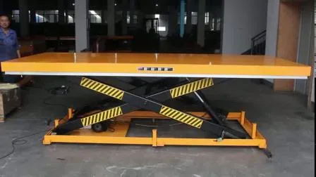 1-4m Heavy Duty Hydraulic Scissor Lift Platform for Lifting Cargo