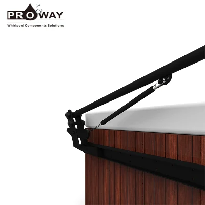Proway High Quality Black Aluminium SPA Hot Tub Cover Lifter (JZ0011B)