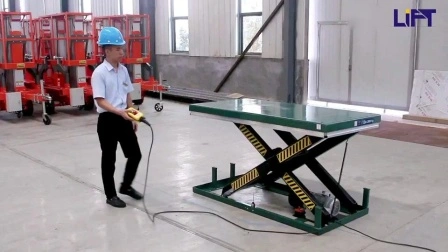 Hydraulic Work Platform Lift Three Scissor Lifter