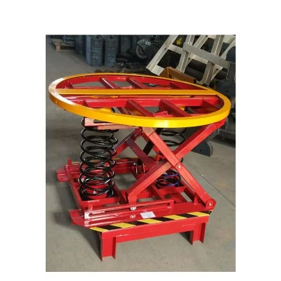 360 Degree Pallet Spring Actuated Level Loader Lifter