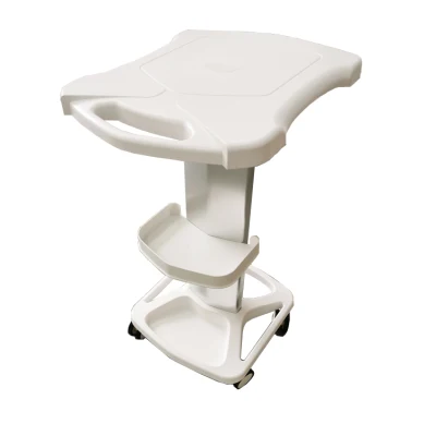 Salon Use Beauty Trolley Stand Rolling Movable Cart for Beauty Machine