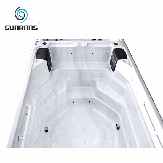 Sunrans Freestanding Coutryard Swimming Pool Dual Zone Balboa Swim SPA Outdoor